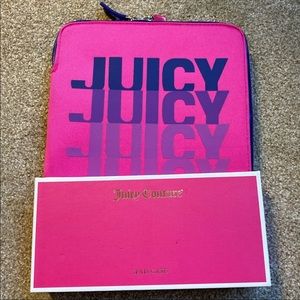 Juicy couture iPad case